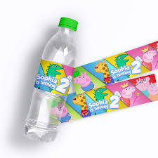 Place clean, dry, cool, avoid direct sunlight. Labels Paper Party Supplies Set Of 10 Peppa Pig Personalized Water Bottle Labels Printed And Shipped