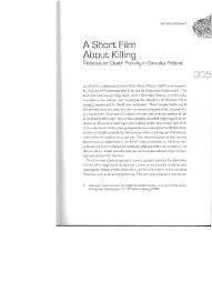 Pdf A Short Film About Killing Debates On Death Penalty In Socialist Poland Dorota Ostrowska Academia Edu