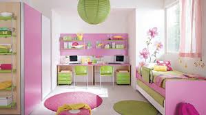 The palette in this girl's room is a mix of pink and green. Amazing Foxy Good Looking Kids Bedroom Ideas For Kids Decorating Your Kid S Room