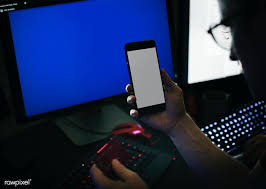 Download Premium Psd Of Closeup Of Hands Holding Mobile Phone With Mobile Phone Computer Computer Sticker