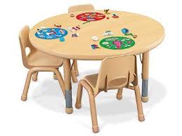 Classroom Furniture Flexible Seating Rugs Tables Lakeshore In 2020 Adjustable Table Round Table And Chairs Classroom Furniture