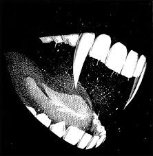 Vampire Black And White And Fangs Image Vampire Art Horror Art Art