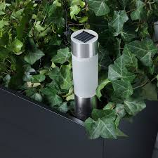 Solvinden Led Solar Powered Light Cylinder Aluminum Color Ikea In 2020 Solar Powered Lights Solar Lamp Solar Lights Garden