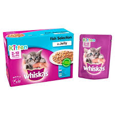Cheap cat food and best cat food available at you local aldi store. Whiskas Kitten 2 12 Months Wet Cat Food Pouches Fish In Jelly 12 X 100g Ocado
