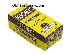 The krackel bar is no longer manufactured in the large size, and is only available in the assorted minis bags. Hershey S Krackel Bar Candy You Ate As A Kid Oldtimecandy Com