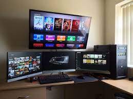 Gaming Desk Setup Computer Setup Computer Desk Setup