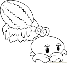 Zombie colouring pages plant vs zombie coloring pages pictures of. Winter Melon Coloring Page For Kids Free Plants Vs Zombies Printable Coloring Pages Online For Kids Coloringpages101 Com Coloring Pages For Kids