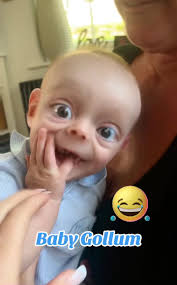 Stick Em Up Gollum Baby