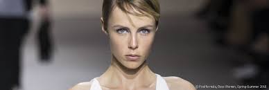 Tie up your hair enjoy the sun, shine with your hairstyleswith these simple yet chic and elegant easily worn hairstyle will make your day tips: Step By Step To Create The Short Hairstyle From The Boss Women Fashion Show