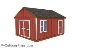 Construct101 offers free online version plans. 16x18 Gable Shed Plans Free Pdf Download My