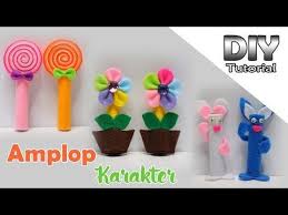 Ide Kreatif Diy Cara Membuat Amplop Karakter Flanel Amplop Bunga Amplop Lolipop Youtube Amplop Kreatif Lolipop