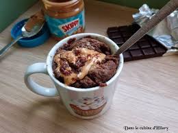 Dans La Cuisine D Hilary Mug Cake Chocolat Coeur De Beurre De Cacahuete Chocolate And Peanut But Cake Chocolat Recette Mugcake Recette Beurre De Cacahuete