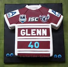 It's the team everyone loves to hate, manly! Manly Warringah Sea Eagles Jersey Cakecentral Com