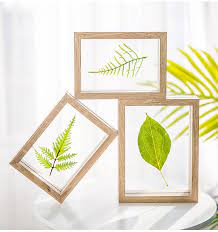 After pressing your flowers a couple of weeks between the pages of a book (make sure they're completely dry), use a pair of tweezers to remove them and start carefully playing. Wholesale Double Sided Plant Acrylic Glass Picture Frame And Photo Frame Wall Art Pressed Flower Frame Buy Acrylic Photo Frame Creative Picture Frame Pressed Flower Frame Product On Alibaba Com