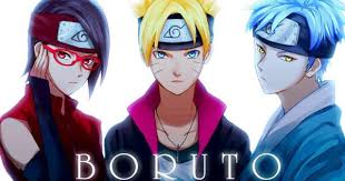 Gambar Boruto Di Team Konohamaru Gambar Desain Karakter Game Gambar Anime