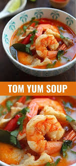 Tom Yum Soup The Most Authentic Recipe Rasa Malaysia In 2020 Recipes Seafood Recipes Yum