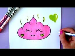 Kawaii Kackhaufen Emoji Selber Malen Youtube Kawaii Chibi Character