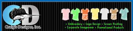 Screen Printing Embroidery Custom Artwork Craigs Designs Inc Stuart Fl