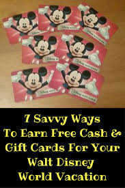 Maybe you would like to learn more about one of these? 7 Savvy Ways To Earn Free Cash Gift Cards For Your Walt Disney World Vacation