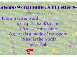 Riddles and puzzles whatsapp group by sekzy99(m): Excerpts Archives Page 274 Of 306 Bhavinionline Com