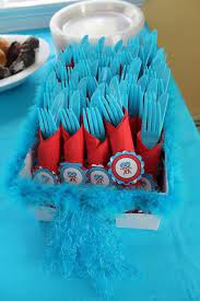 Thing 1 Thing 2 Baby Shower Party Ideas Photo 4 Of 14 Seuss Baby Shower Dr Seuss Baby Shower 2nd Baby Showers