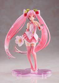 Sakura Miku 2021 Ver Non Scale Figure In 2021 Miku Sakura Vocaloid Figures Miku Figure