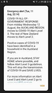 Covid 19 Coronavirus Auckland In Lockdown Rest Of Country In Level 2 Four Cases Of Community Transmission Nz Herald