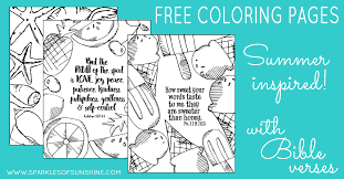Christian bible coloring pages for adults cuss word to color pdf. Summer Inspired Free Coloring Pages With Bible Verses Sparkles Of Sunshine