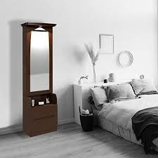 Vanity table set,makeup table with oval mirror & stool, bedroom wood dressing table with 4 storage drawers white. Dressing Table Buy Dressing Tables Online At Best Prices In India Amazon In