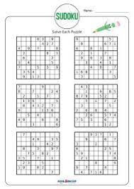 free printable sudoku 6 per page puzzles