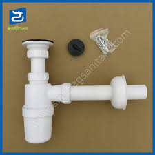 The best way to remove a clog period is to mechanically rod the kitchen waste. China White Pp Strainer Basin Drain Siphone Bottle Waste Set China White Bottle Waste Pp Bottle Strainer