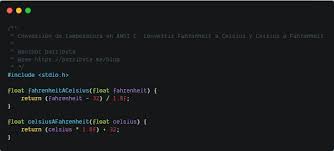 Translate 35° from f to c. C Conversion De Fahrenheit A Celsius Y Viceversa Parzibyte S Blog