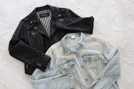What To Pack For 1 Month Of Travel Travel Nicole M Caruso Leather Denim Leather Jacket Wilsons Leather