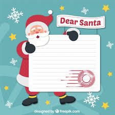 Fond Du Pere Noel Avec Lettre Vecteur Gratuite Papa noël rue des nuages pôle nord. freepik