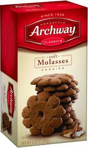 Food database and calorie counter. Archway Cookies Soft Molasses 9 5 Ounce Pack Of 9 Walmart Com Walmart Com
