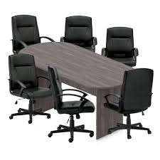 Conference and meeting tables, workpalces and side tables: Gof 6ft 8ft 10ft Conference Table Chair G11776b Set Cherry Espresso Mahogany Walnut 8ft With 6 Chairs Artisan Grey Buy Online In Angola At Angola Desertcart Com Productid 212210396
