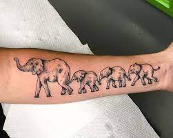 Fred Nitzman Tattoo Artist Portfolio Phoebus Tattoos And Body Piercings Mom Tattoos Elephant Family Tattoo Mother Tattoos