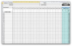 monthly attendance templates in ms excel