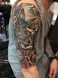 Black And Grey Tattoo Sleeve With Color 15 Color Tattoo With Black And Gray Background Tattoos For Guys Color Tattoo Tattoos