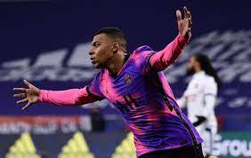 Neues trikot von paris saint germain psg in der größe l, nike performance. Mbappe Brings Up 100th Ligue 1 Goal