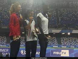 Jun 13, 2021 · world champion ariarne titmus came close to breaking the world record in the women's 400m freestyle final. Dutee Chand First Indian Woman To Win 100m Gold In World Universiade Other Sports News