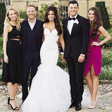 Pin By Bethany Heyde On Alldessedinwhite Michelle Keegan Wedding Dress Wedding Dresses Celebrity Wedding Dresses