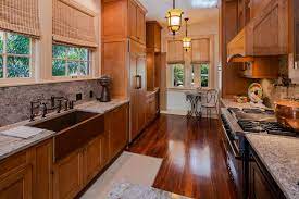 Want to use maple cabinets in the kitchen, and you need ideas on how to match them to the backsplash? Galley Kitchen With Maple Cabinets Hgtv