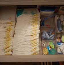 Roll them to maximize your space. 16 Best Changing Table Organization Ideas Baby Organization New Baby Products Nursery Organization