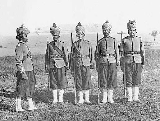 6 Regiments of the british indian army, Military uniforms Images: PICRYL - Public Domain Media Search Engine Public Domain Search