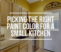 right paint color for a small kitchen