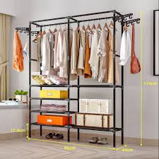 Zat besi merupakan mineral yang berperan penting dalam pembentukan hemoglobin dalam sel darah merah. Rak Almari Besi Tahan Karat Besar Pelbagai Guna Penyidai Baju Rak Large Stainless Steel Wardrobe Storage Clothes Rack Shopee Malaysia