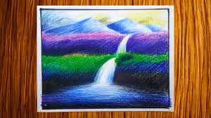 Nature Easy Drawing Painting Natural Scenery Painting Easy With Water Colour Nature Using basic lines helps to uncomplicate the process and you soon become familiar with seeing and copying various subjects.