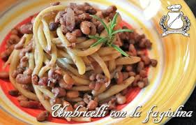Umbricelli Con La Fagiolina Del Trasimeno Gran Consiglio Della Forchetta Ricette Cibo Etnico Fagiolini