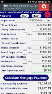 This calculator shows you possible savings by using an accelerated biweekly mortgage payment. Amazon Com Mortgage Home Loan Payment Calculator Free Appstore For Android